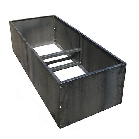 cor-ten steel planter box|60 inch rectangular planter box.